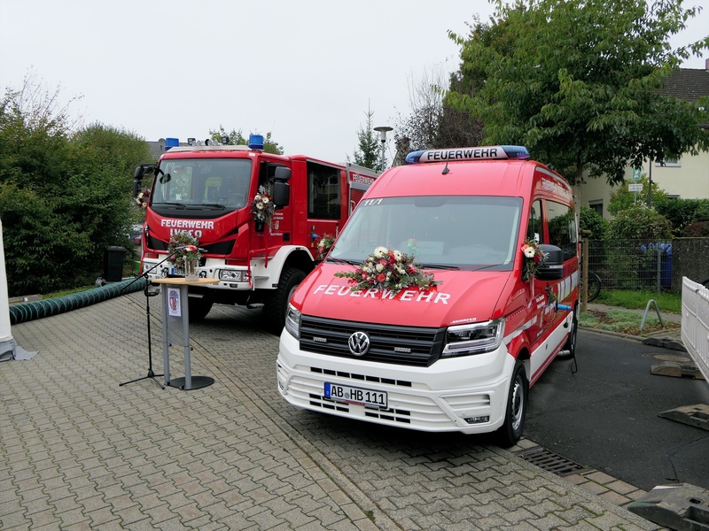 © Stimmkreisbüro: Neue Fahrzeuge der Feuerwehr Hösbach-Bahnhof