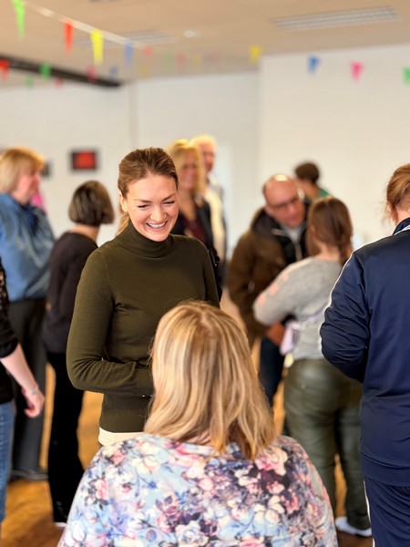&copy; Stimmkreisb&uuml;ro Gerlach: Gesundheitsministerin Judith Gerlach, MdL freut sich &uuml;ber das herzliche Willkommen