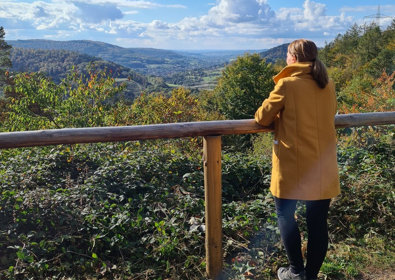 Blick �ber den Spessart